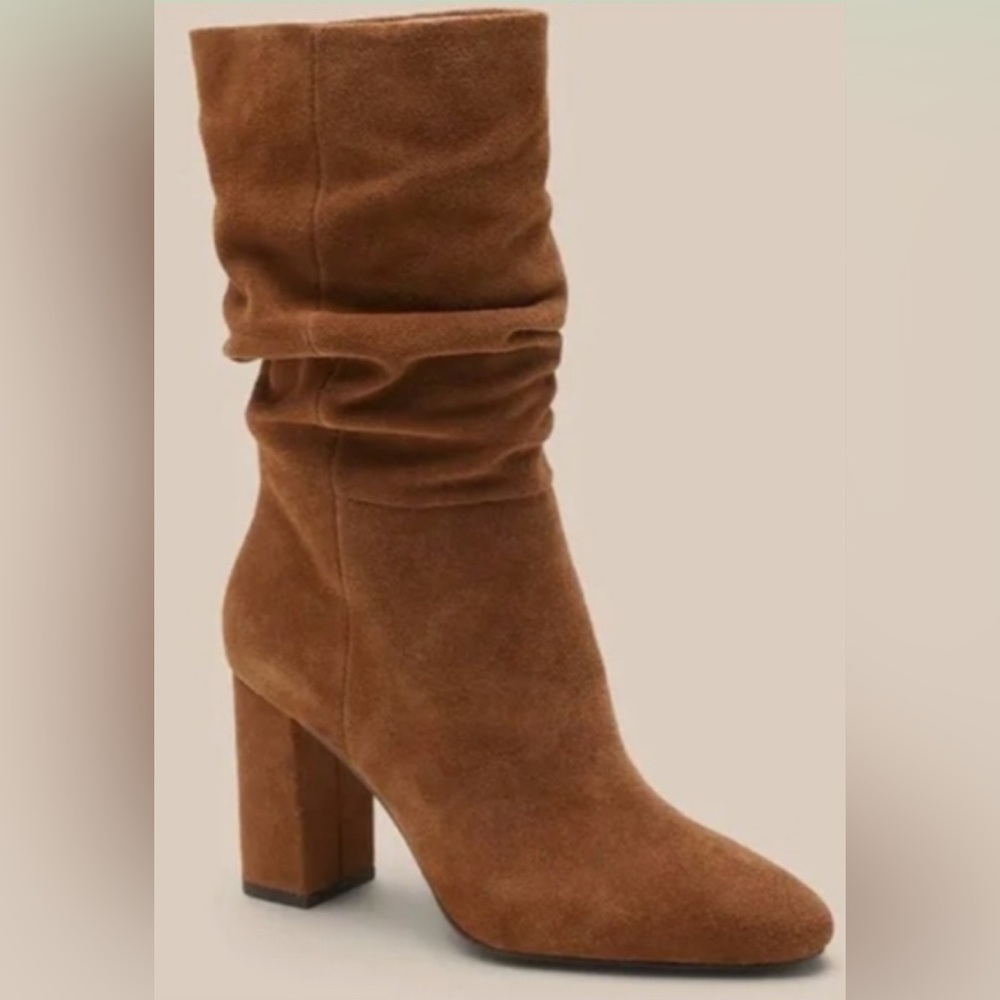 Banana Republic Suede Slouchy Booties